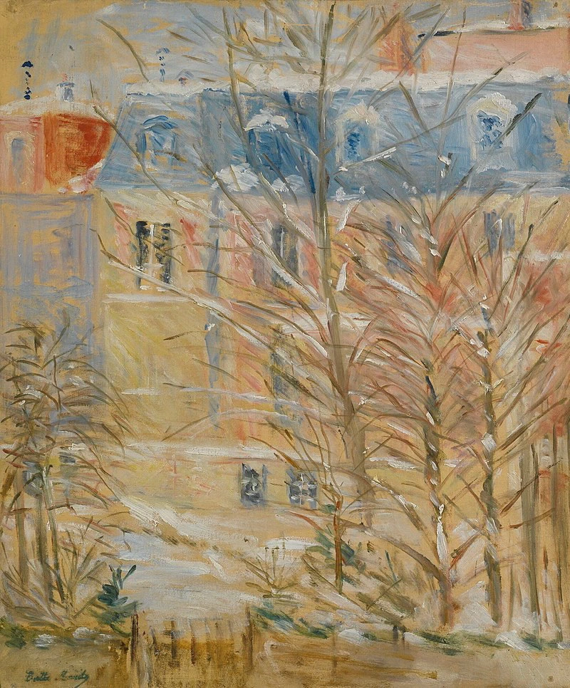 La casa con la neve